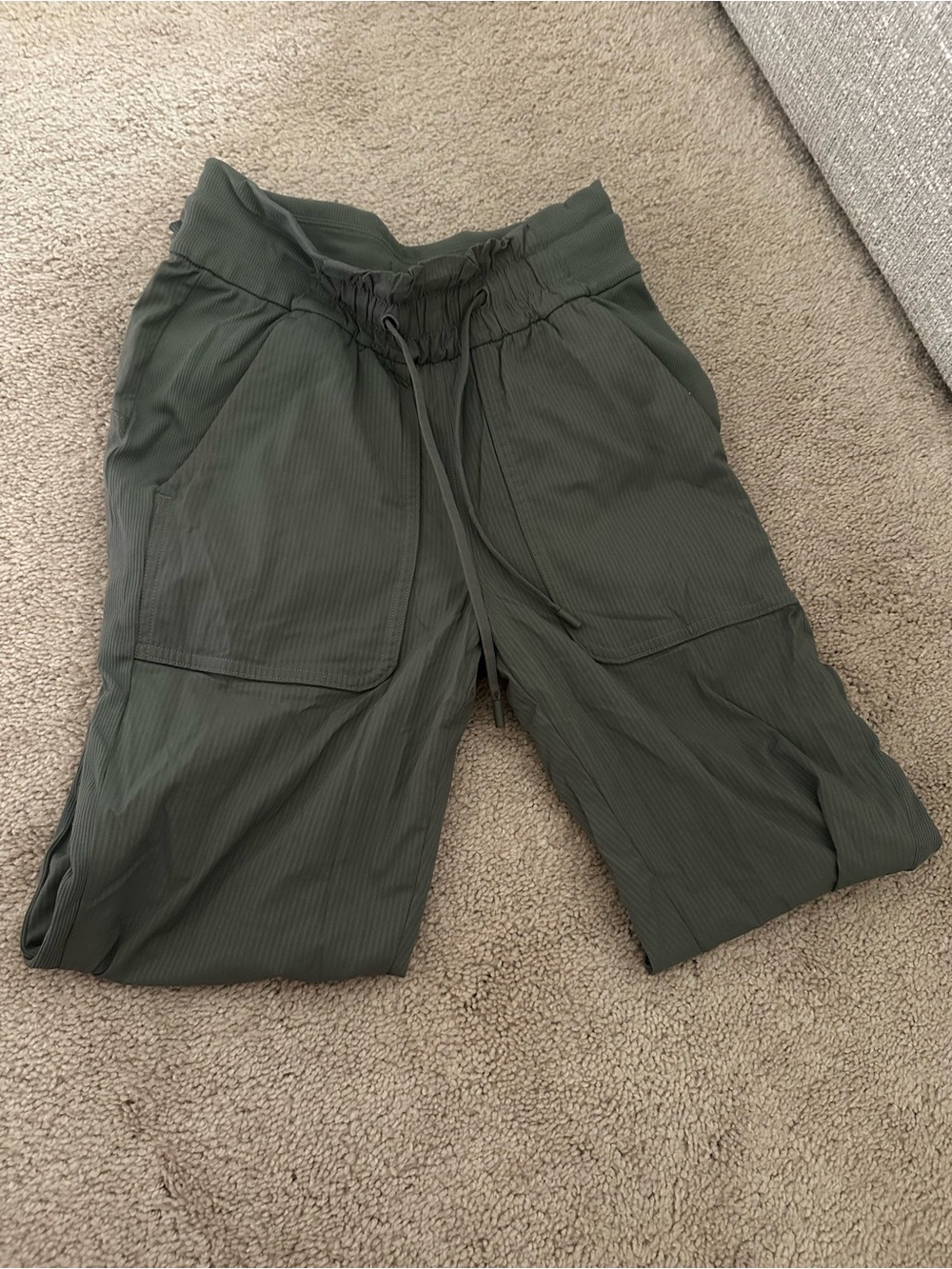 lululemon athletica Olive Green Track Joggers